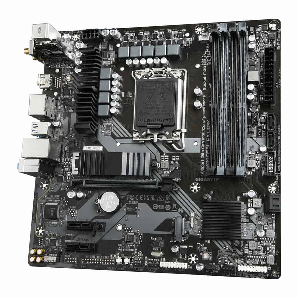 (image for) Gigabyte B760M DS3H AX DDR4 M-ATX Motherboard